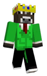 la palma and black Minecraft skin — Classic model