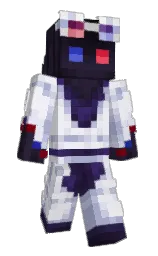 whisper and athens gray Minecraft skin — Slim model — first worn by Callinoxi