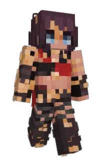Front of atychi's skin