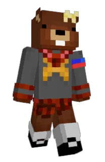 Front of Minecraft skin