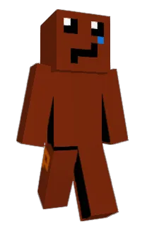 Front of HatchMud's skin