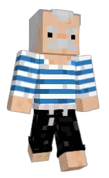 ReDazas's Minecraft skin wearing the Migrator cape