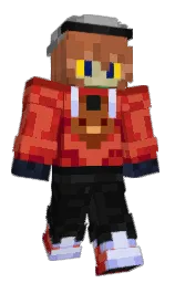 Ewuboo6123's Minecraft skin wearing the Hero cape