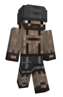 Front of clashlad's skin
