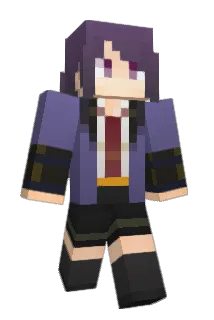 6hakura Minecraft avatar full body