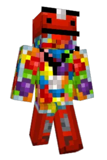 7000gal Minecraft avatar full body
