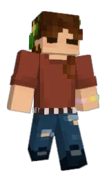 BorkrPorkr's Minecraft skin wearing the 15th Anniversary cape
