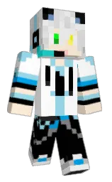 grooveice1's Minecraft skin wearing the Pan cape