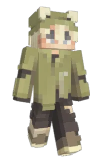 Front of Minecraft skin