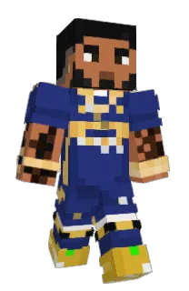 Front of chiste's skin