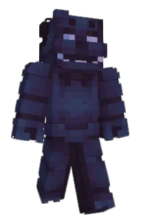 Front of AtomStein's skin