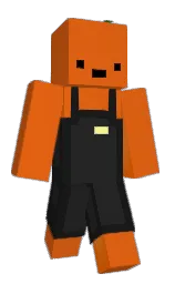 Qiri's Minecraft skin wearing the Migrator cape