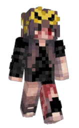black and russett Minecraft skin — Slim model