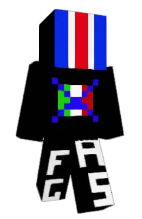 Front of VortexNetwork's skin