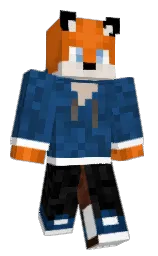 SeiyFox's Minecraft skin wearing the Migrator cape