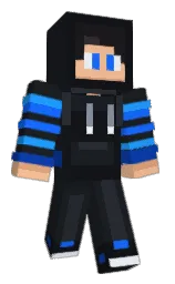 shark and thunder Minecraft skin — Classic model