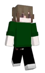crusoe and black Minecraft skin — Slim model — first worn by zachdotexe