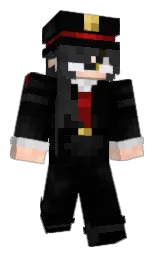 cod gray and black Minecraft skin — Slim model