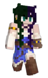 Slim Minecraft skin