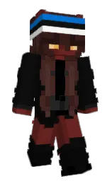 cod gray and metallic copper Minecraft skin — Slim model — first worn by Batoonike