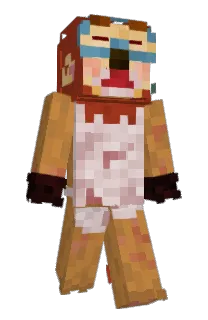 Front of Wienerisch's skin
