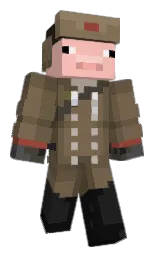 tobacco brown and roman coffee Minecraft skin — Classic model — first worn by Exen1