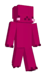 lipstick and tyrian purple Minecraft skin — Slim model — first worn by mert3ns
