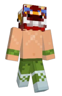 Front of Minecraft skin