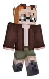 kokoda and congo brown Minecraft skin — Classic model