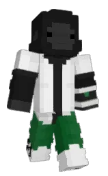 cod gray and concrete Minecraft skin — Classic model — first worn by VibePhoenix