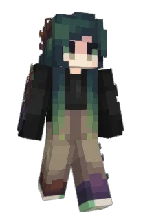 Front of Ryujinoku's skin