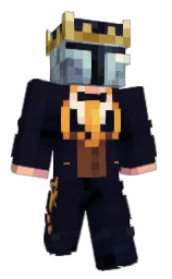 BIFFLETE's Minecraft skin wearing the 15th Anniversary cape