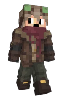 Front of TreeTopGaming's skin