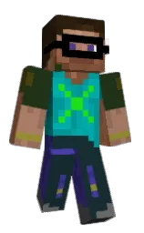 Slim Minecraft skin
