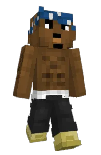 Front of Minecraft skin