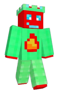 Front of sagimon's skin