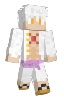 Front of Etopia's skin
