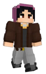 Yuhimurochi's Minecraft skin wearing the Migrator cape