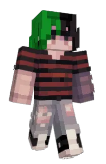 Front of Minecraft skin