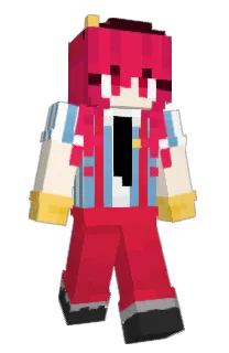 Front of Pinkulani's skin