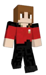 vip2kea's Minecraft skin wearing the Aurora cape