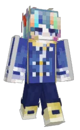 perurex's Minecraft skin wearing the Aurora cape