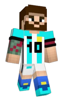 Front of SerniczekPupandy's skin