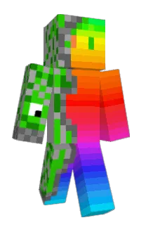 Front of NERSTIK's skin