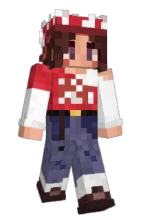 Front of LeAnini's skin