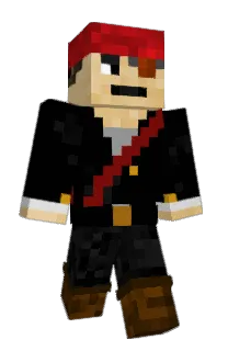 Front of Saltsell's skin