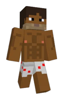 70lbs Minecraft avatar full body