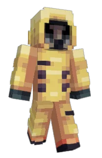 Front of LeviStray's skin