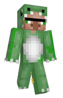 Front of Minecraft skin