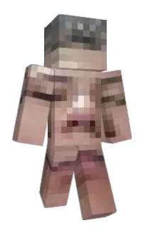 Front of Minecraft skin